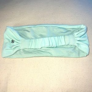 Mint colored Lululemon headband